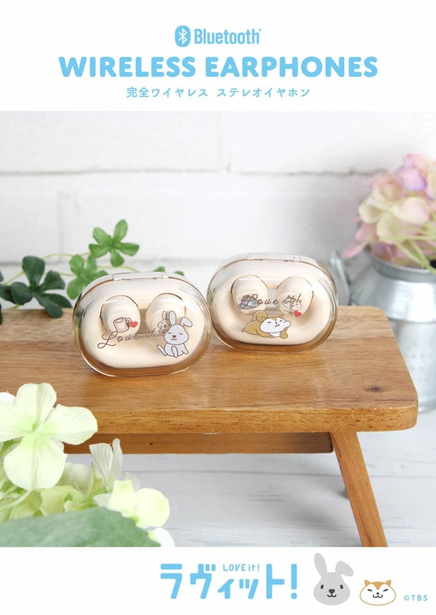 ラッピー　完全ワイヤレスクリアステレオイヤホン