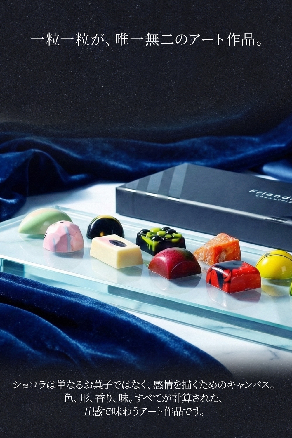 Friandries(フリアンドリース)シグネチャーボンボン 10個入 チョコレート