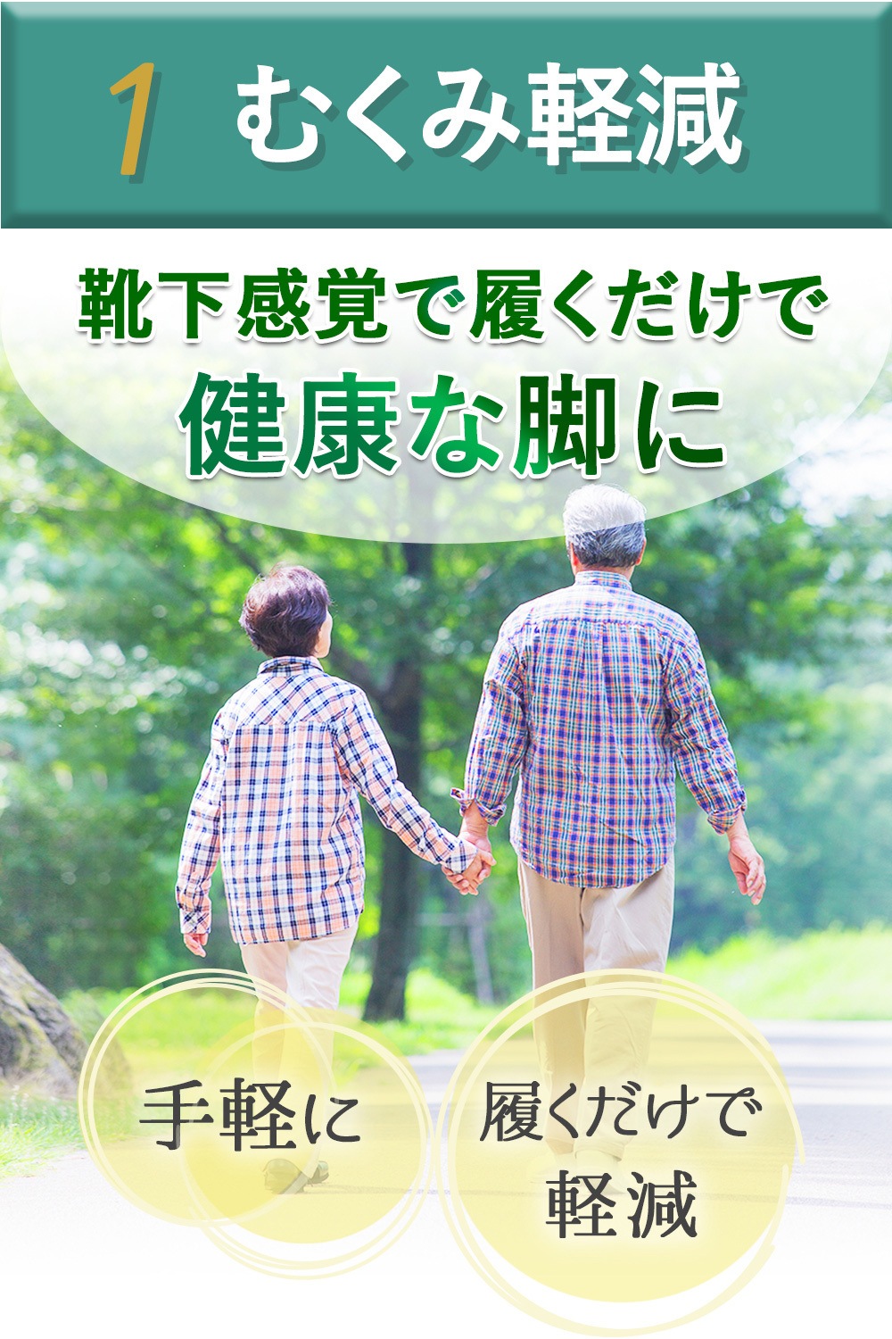 着圧ソックス 選べる3タイプ 男女兼用 締メディカル 一般医療機器【ふくらはぎサポーター／つま先なし(オープントゥ)／つま先あり】