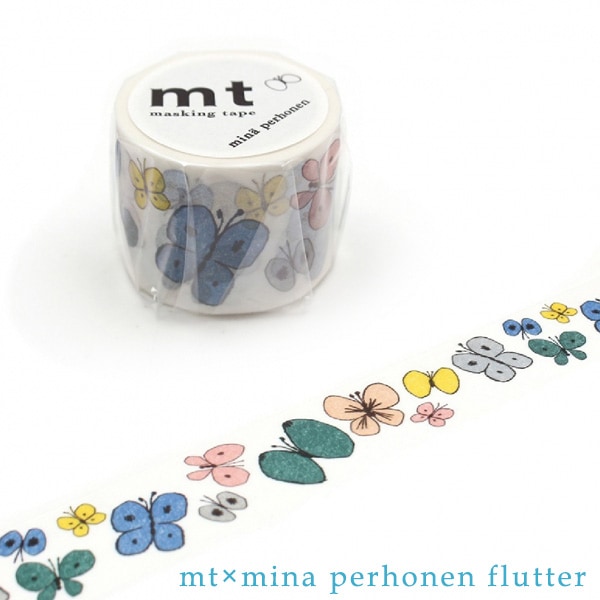 mt×mina perhonen flutter　サイズ：幅35mm×7m