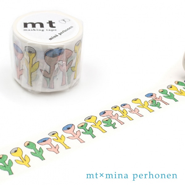 mt×mina perhonen bloom　サイズ：幅35mm×7m
