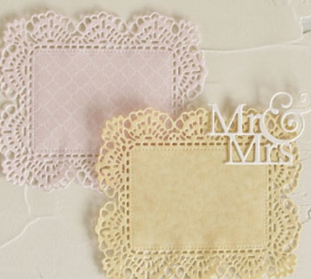 レースカードとMr&Mrs 
