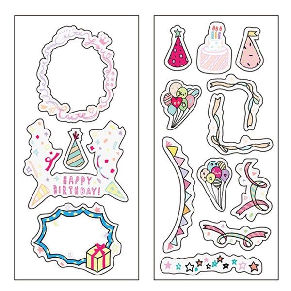 デコレーションステッカー/デコラ(アニバーサリー) 