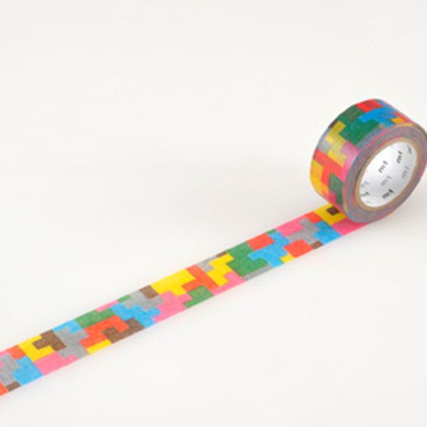 ミナ・ペルホネン のマステ 　puzzle　 サイズ：幅20mm×長さ10m