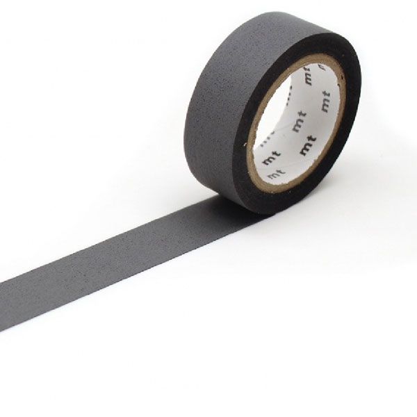 mtのマステ  マットグレー  サイズ：幅15mm×10m