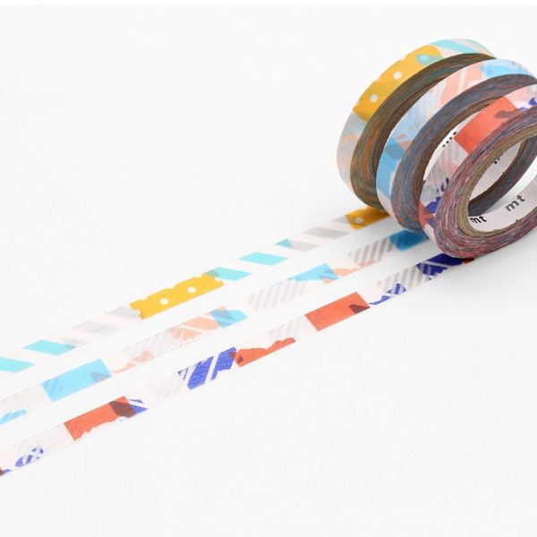 mt のマステ  slim6㎜ deco G  サイズ：幅6mm×7m　3巻