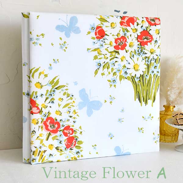 ヴィンテージフラワーA　ベビーアルバムLサイズ