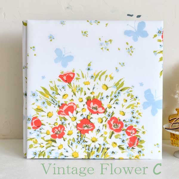 ヴィンテージフラワーC　ベビーアルバムLサイズ