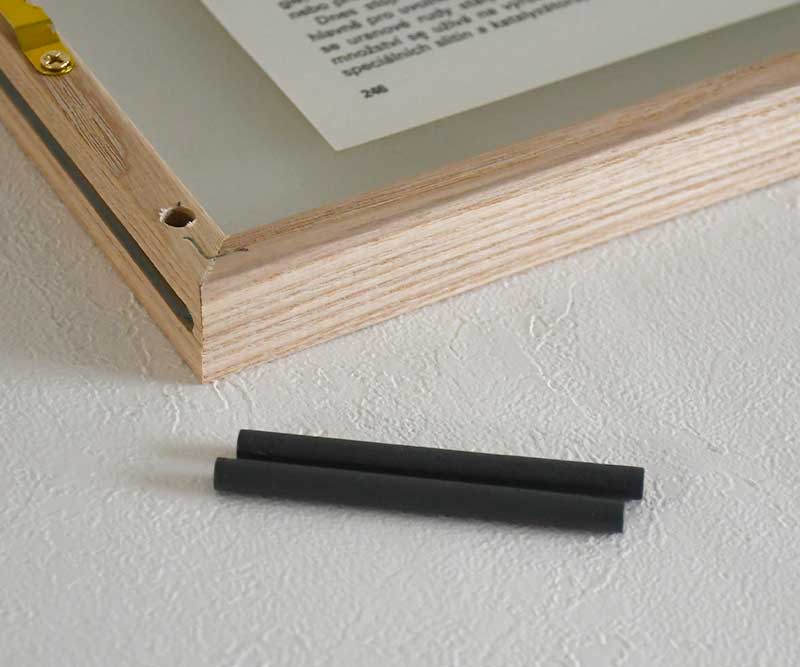 フォトフレーム鉱物図鑑・鶏冠石 -No.246-