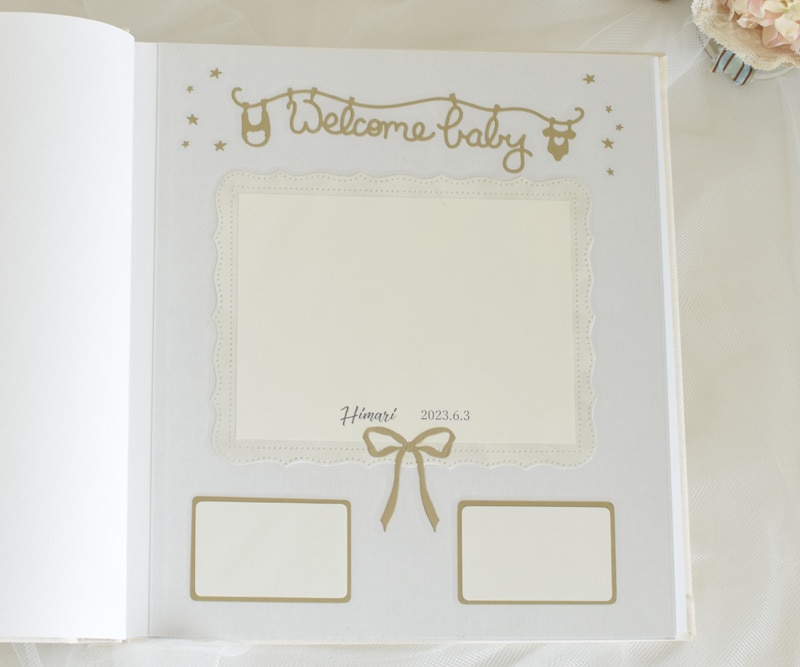 ファーストページ　ゴールド　MonoWhite オリジナル