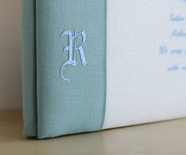 Bebe du Linen Viride-blue ベベ・ド・リネン・ビリジアンブルー