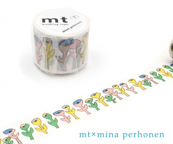 mt×mina perhonen bloom　サイズ：幅35mm×7m