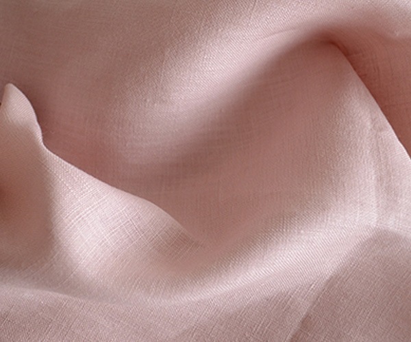 リネンの名入れアルバム　- 薄桃（うすもも） - ブラックレター