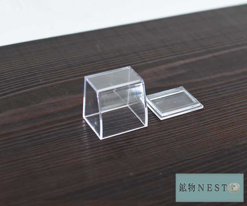 鉱物標本ケース(透明)
