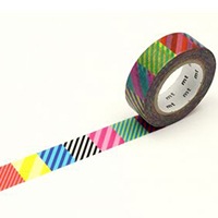 mtのマステ Kapitza Multistripe　 サイズ：幅15mm×長さ10m