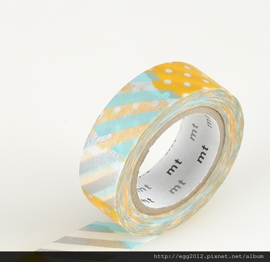 mtのマスキングテープ  つぎはぎ  サイズ：幅15mm×長さ10m