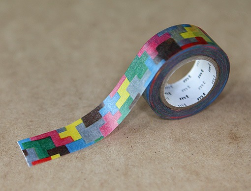 ミナ・ペルホネン のマステ 　puzzle　 サイズ：幅20mm×長さ10m