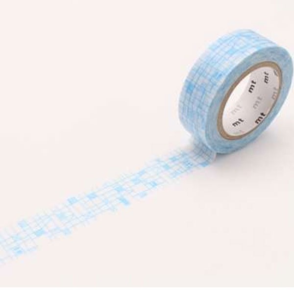 mtのマステ  ライン・ペールブルー サイズ：幅15mm×10m