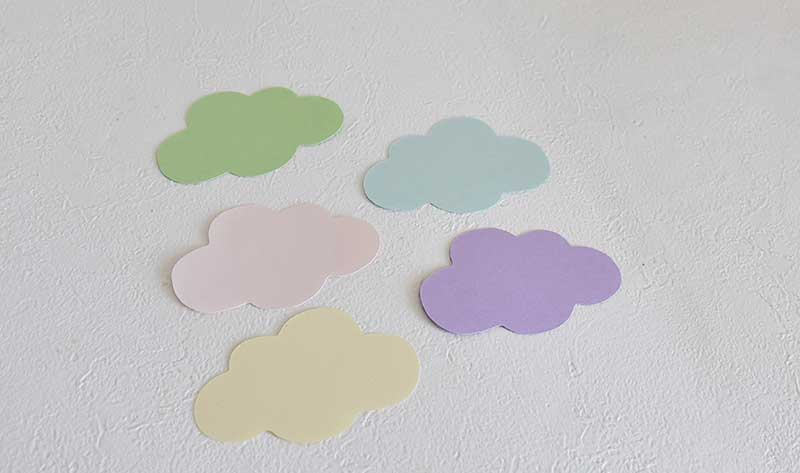 カードセット(くも)5枚