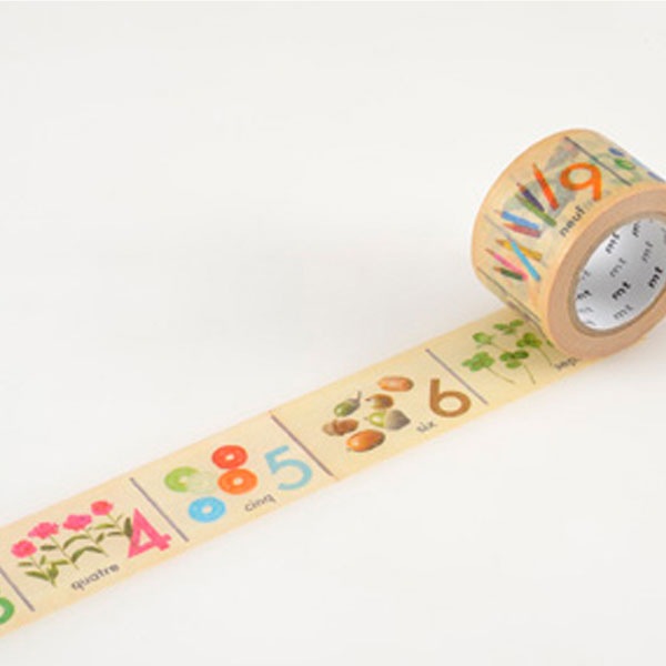 mtのマステ  ex 数  サイズ：幅30mm×長さ10m