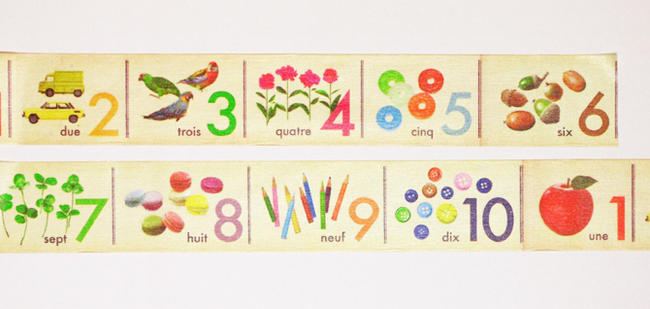 mtのマステ  ex 数  サイズ：幅30mm×長さ10m