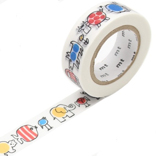 mt×Lisa Larsonのマステ  ベイビーマイキー  サイズ：幅15mm×全長10m