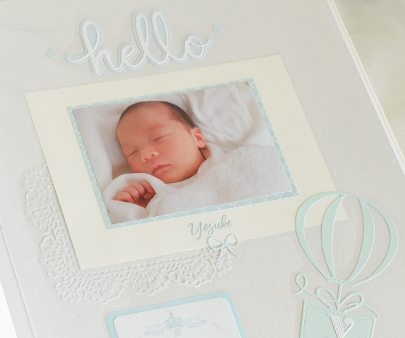 ファーストページ ブルー MonoWhite オリジナル 