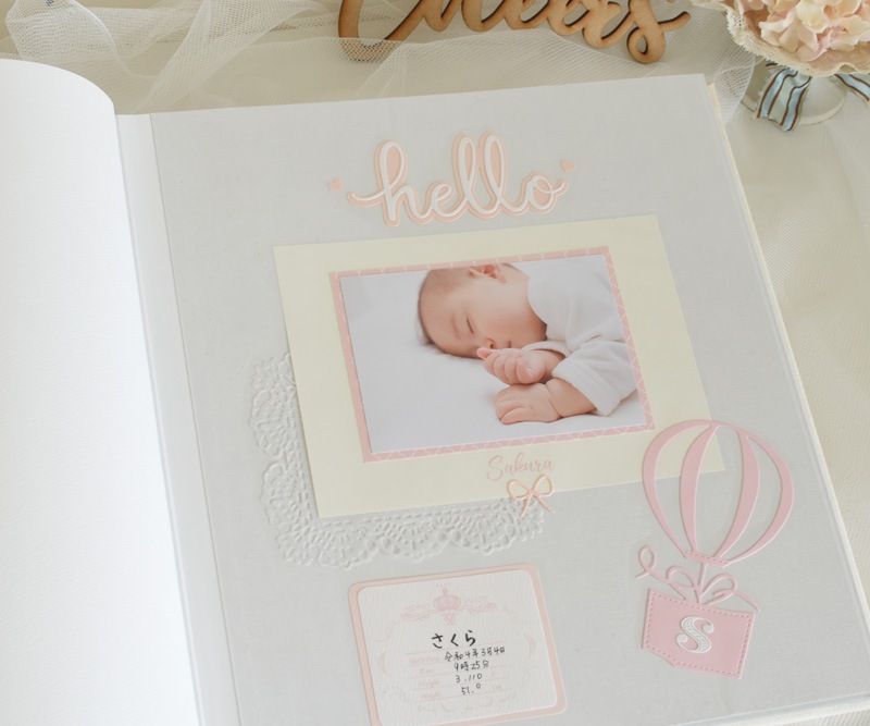 ファーストページ　ピンク　MonoWhite オリジナル 