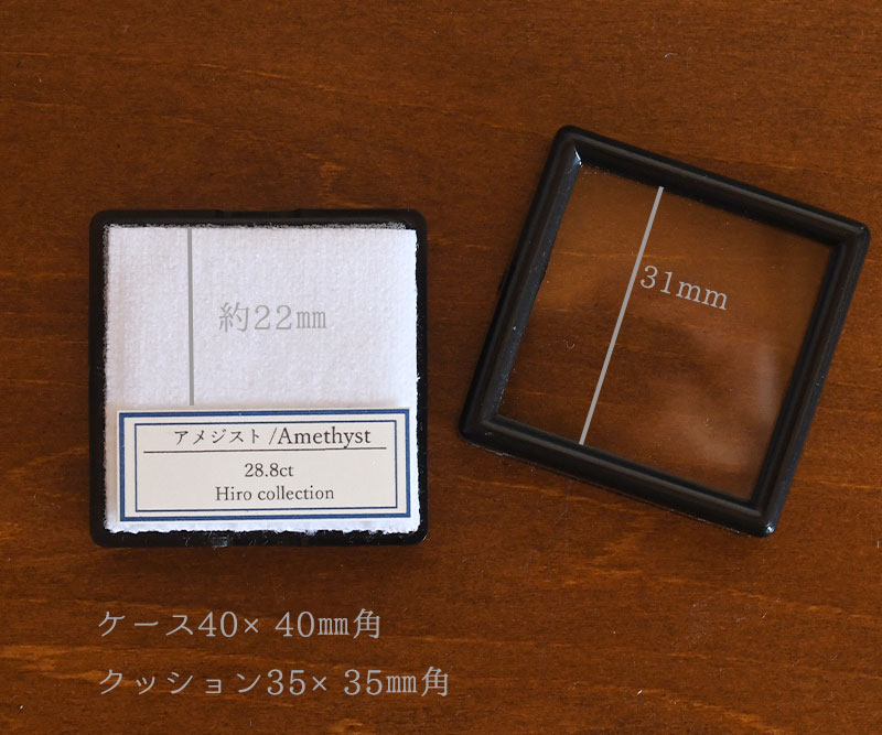 ルースケース(4㎝)標本ラベル付