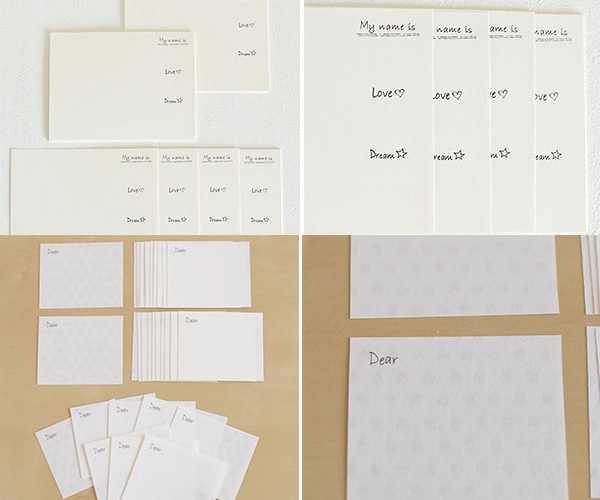 先生に贈るSmall アルバム手作りキット (Natural)