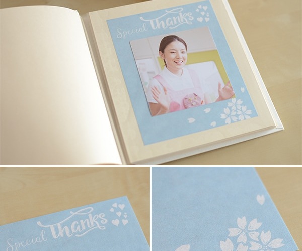 先生に贈るSmall アルバム手作りキット (Natural)