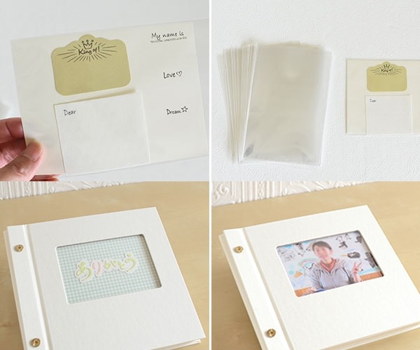 先生に贈るSmall アルバム手作りキット (Natural)