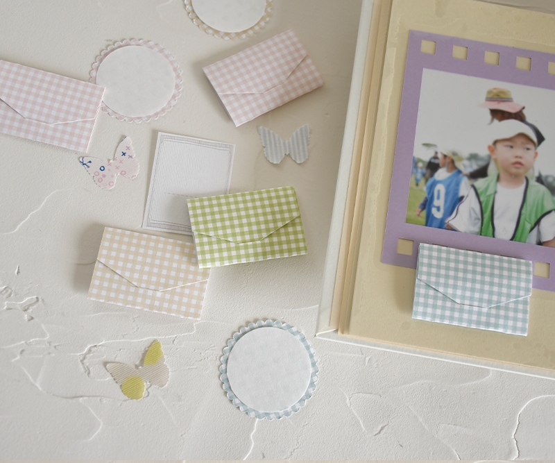 先生に贈るSmall アルバム手作りキット (LETTER)