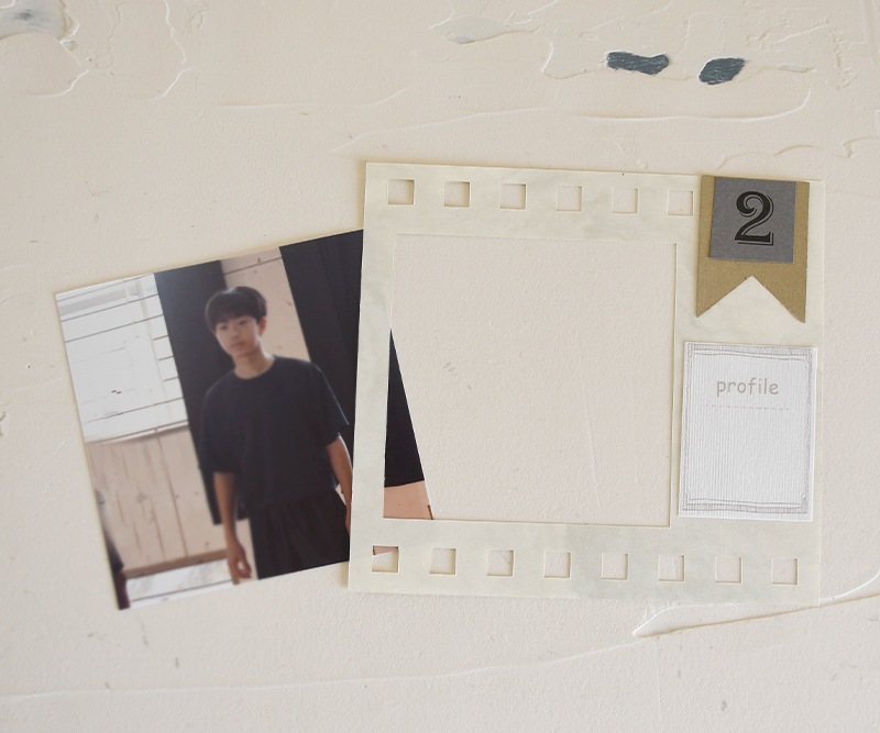 先輩たちに贈る☆Small アルバム手作りキット (部活編)