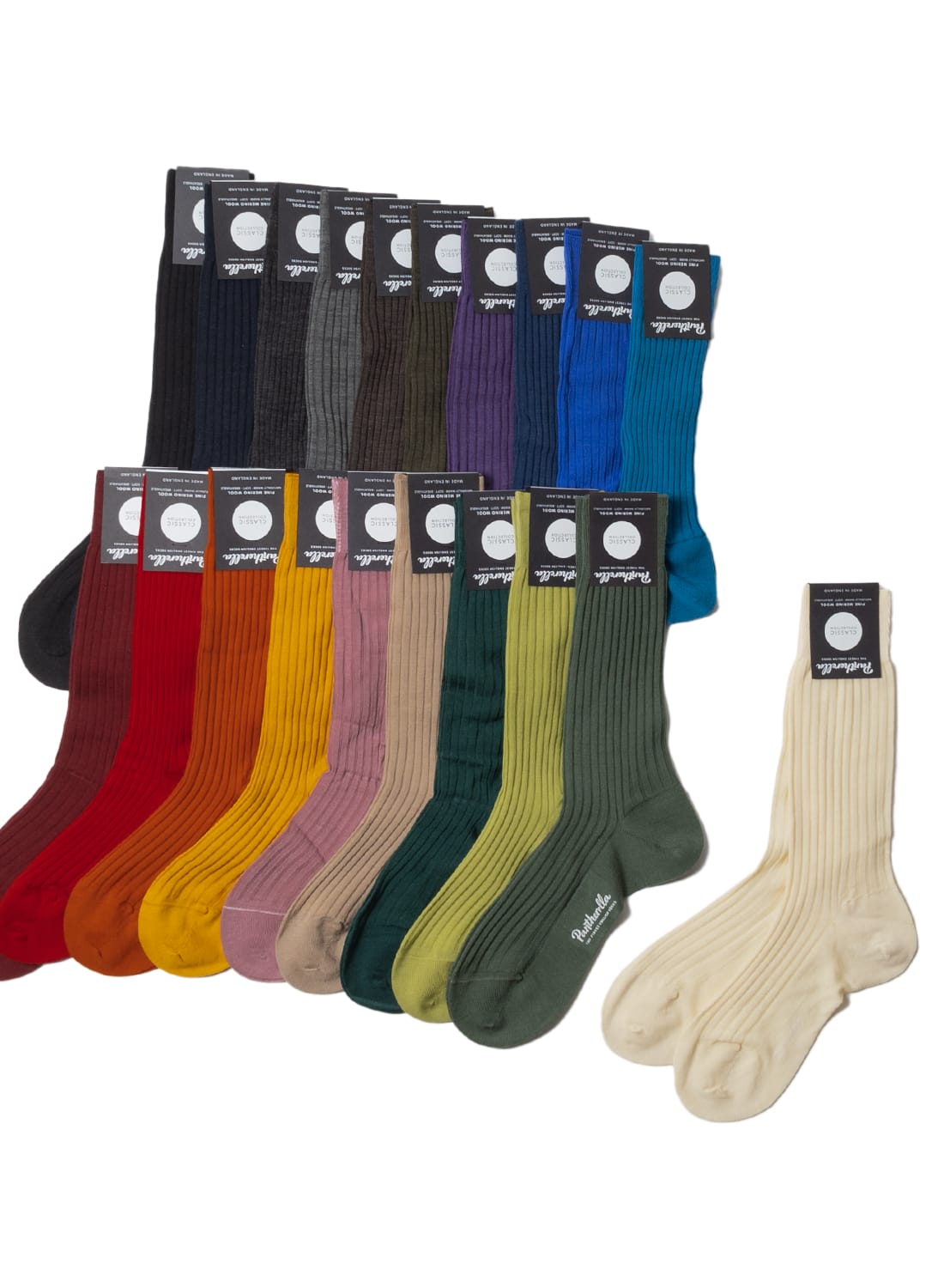 最終値下【未使用】タグ付きPantherella ソックス 4足セット Sサイズ 最終値下【未使用】タグ付きPantherella ソックス 4足セット S