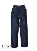 LENO リノ KAY  HIGH WAIST JEANS -NON-WASH- ケイ ハイウエストジーンズ デニムパンツ パンツ|K,L,M,N,O|ブランドリスト