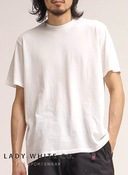 レディホワイト Lady White Co ライトジャージー Tシャツ LW121 LITE JERSEY T-SHIRT TEE 半袖 白T アメリカ製|K,L,M,N,O|ブランドリスト