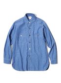 BIG YANK×MOONLOID　/EARLY 1946 SHIRTS INDIGO CHAMBRAY|別注 1946シャツ|B|ブランドリスト