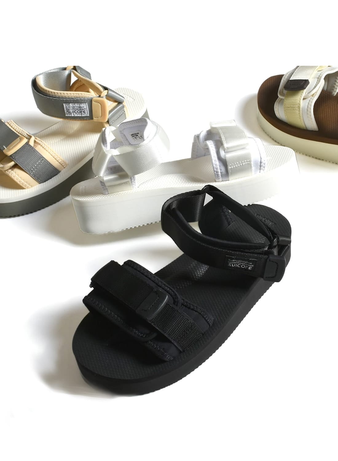 【新品✨】スイコック 厚底 サンダル 22cm suicoke スイコック SUICOKE ストラップ スポーツサンダル 厚底