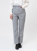 【SALE】Wrangler ラングラー WRANCHER ランチャー フレアードレスパンツ レディース フレアパンツ センタープレス 柄 ジオメトリック|W|ブランドリスト