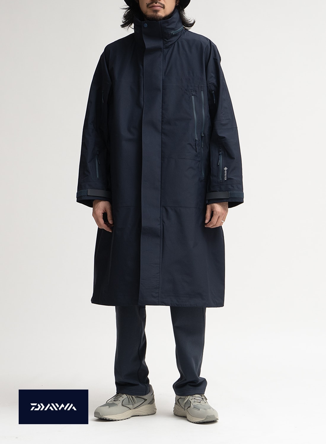 Daiwa DR-3823 レインウェア Lサイズ　ネイビー レインウェア入門に最適な1着！DAIWA『DR-3823 レインマックス