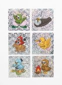 HOLOGRAPHIC GAAACY SQUARE STICKER|ホログラフィック ガーシー スクエア ステッカー|N|ブランドリスト