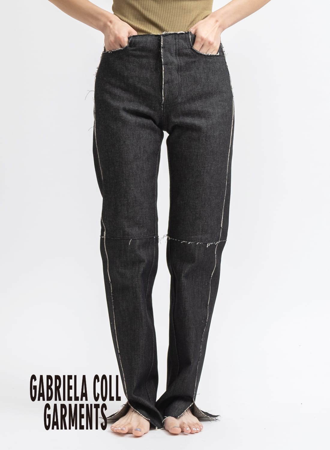 限定お値下げ　GABRIELA COLL GARMENTS デニムロングスカート VONIQUE / GABRIELA COLL GARMENTS/ ULTRA FINE DENIM SKIRT