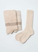 GARABOU ORGANIC COTTON SLIPPER SOCKS|ガラ紡 オーガニック コットン スリッパ ソックス|Y|ブランドリスト