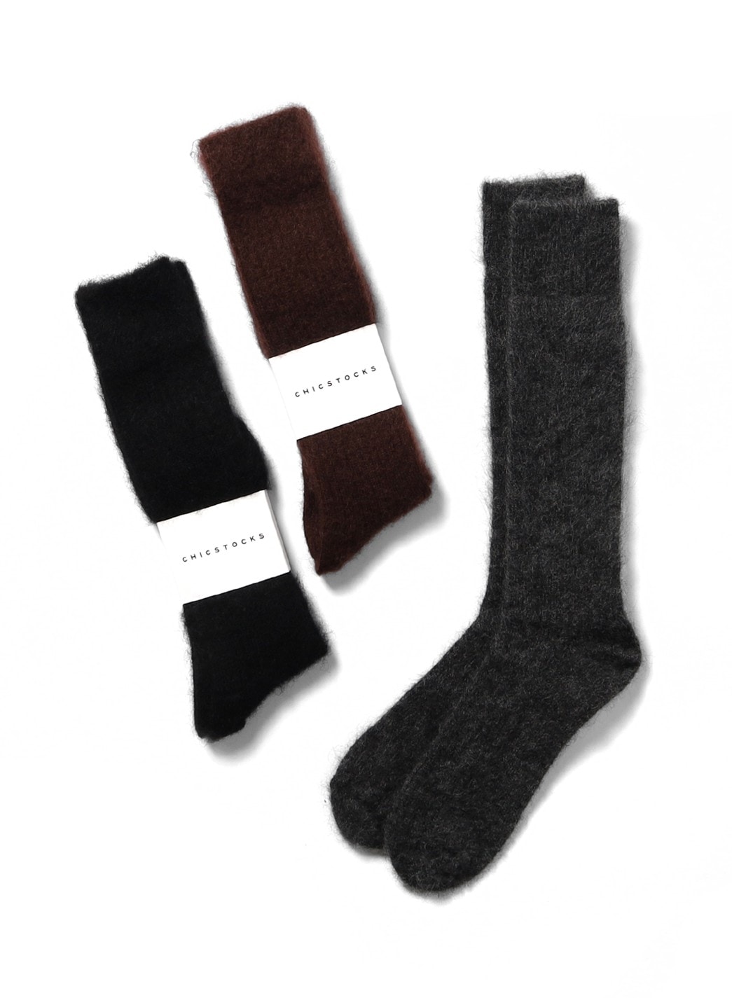 CHICSTOCKS シックストックス　メリノウール　タートルニット CHICSTOCKS シックストックス メリノウール タートルニット