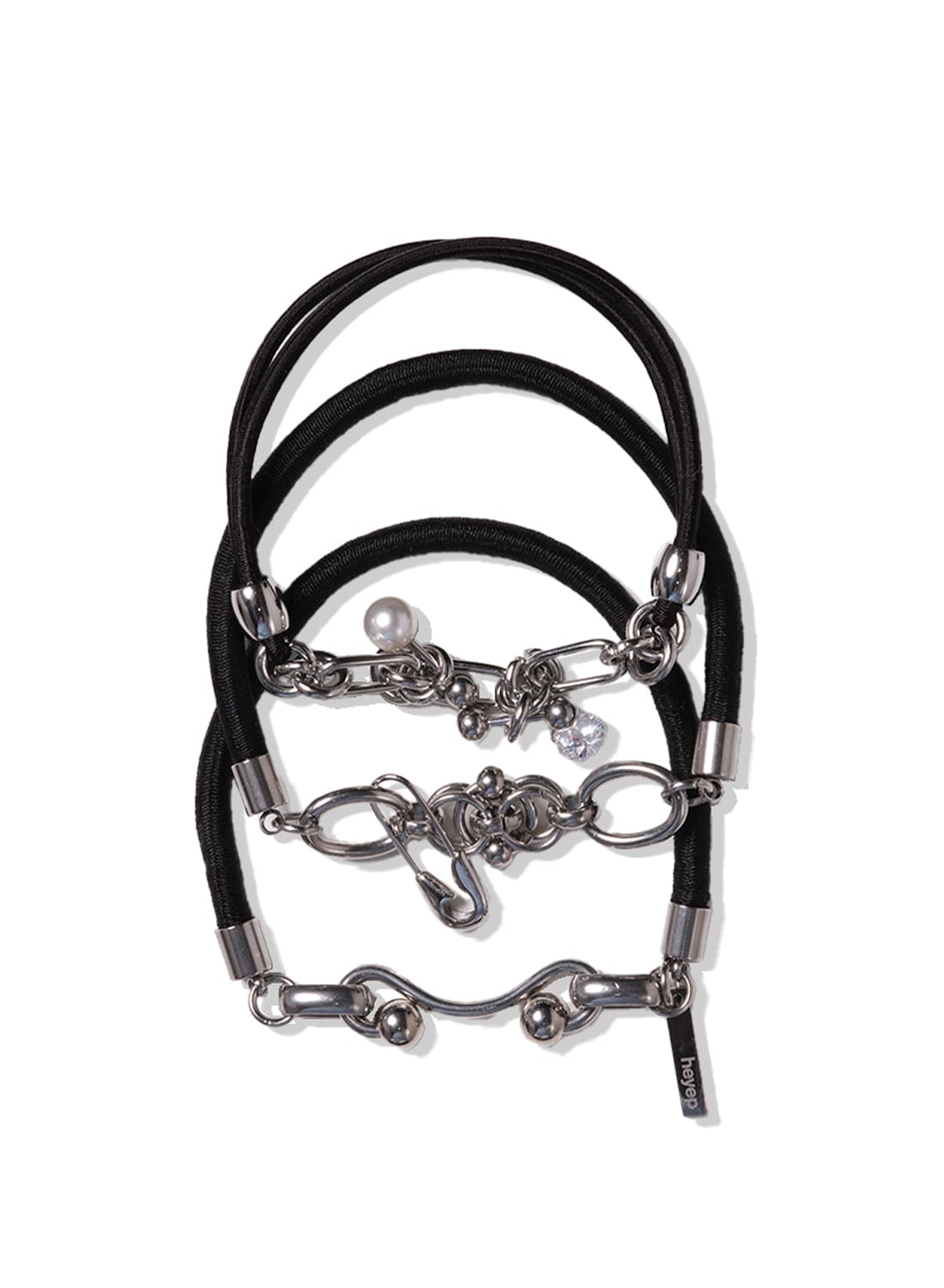 CHARMS HAIR TIES 3 PIECE SET|チャーム ヘアゴム セットチャーム