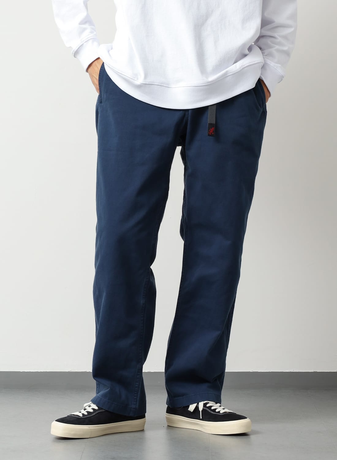 SALE 新品 GRAMICCI グラミチ パンツ ワイド ルーズ ネイビー セール】【Gramicci(グラミチ)】別注コットンツイルワイドパンツ