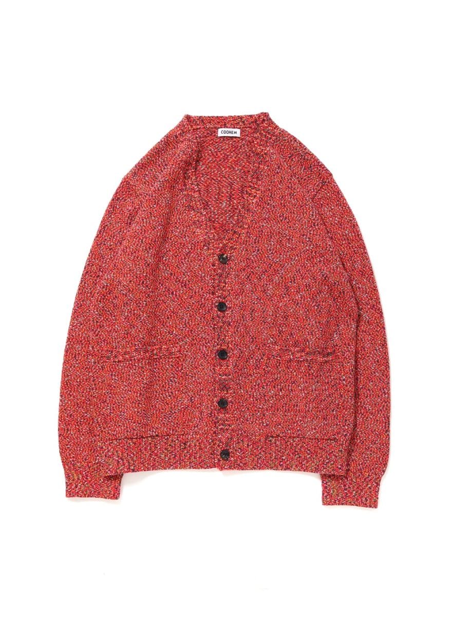 COOHEM（コーヘン）FLECKED COTTON KNIT C/D（フレックド コットン