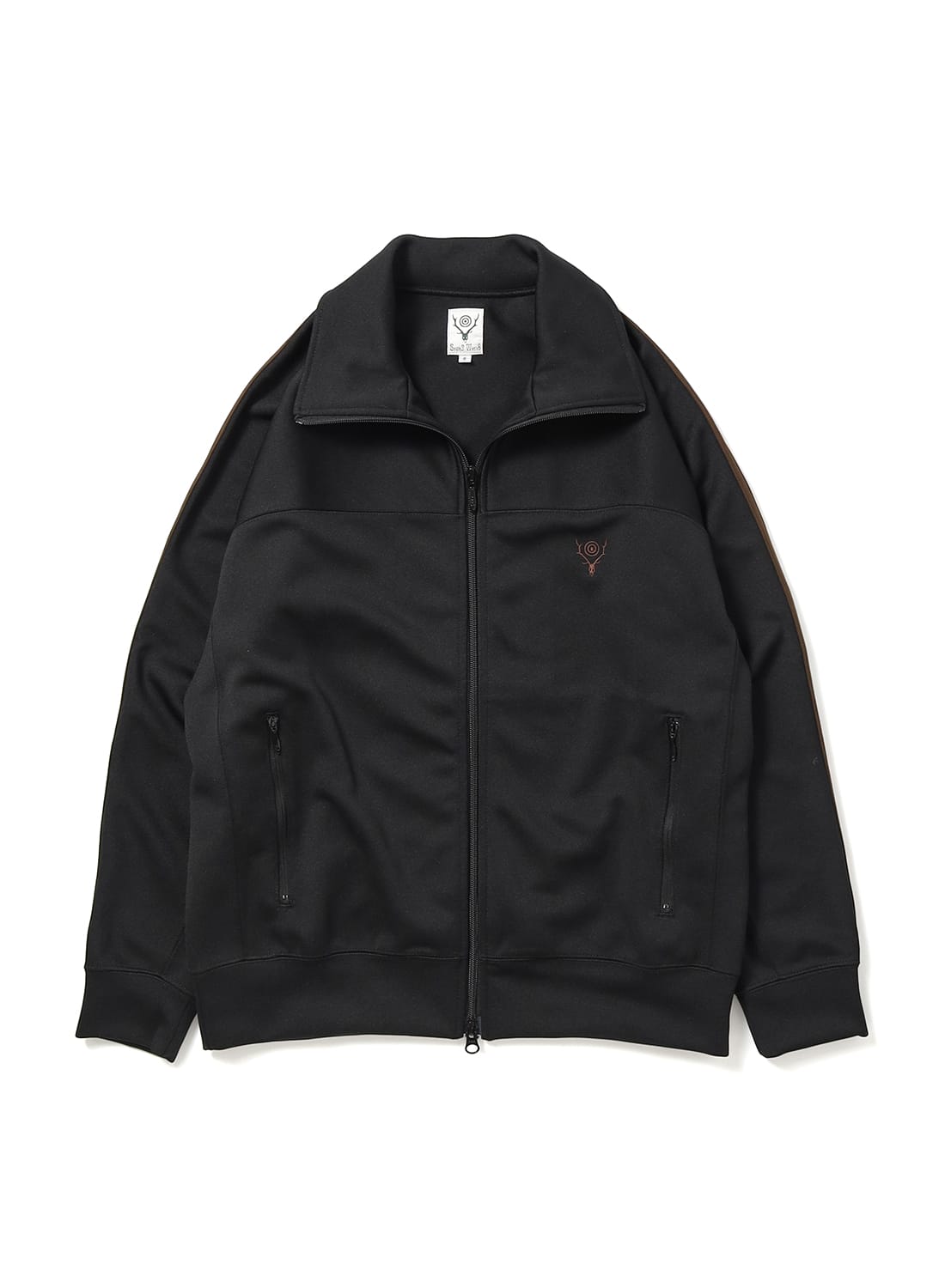 [良品] SOUTH2 WEST8 ロゴブルゾン ブラック M シンプル Work Jacket - 11.5oz Cotton Canvas | South2 West8(サウスツー