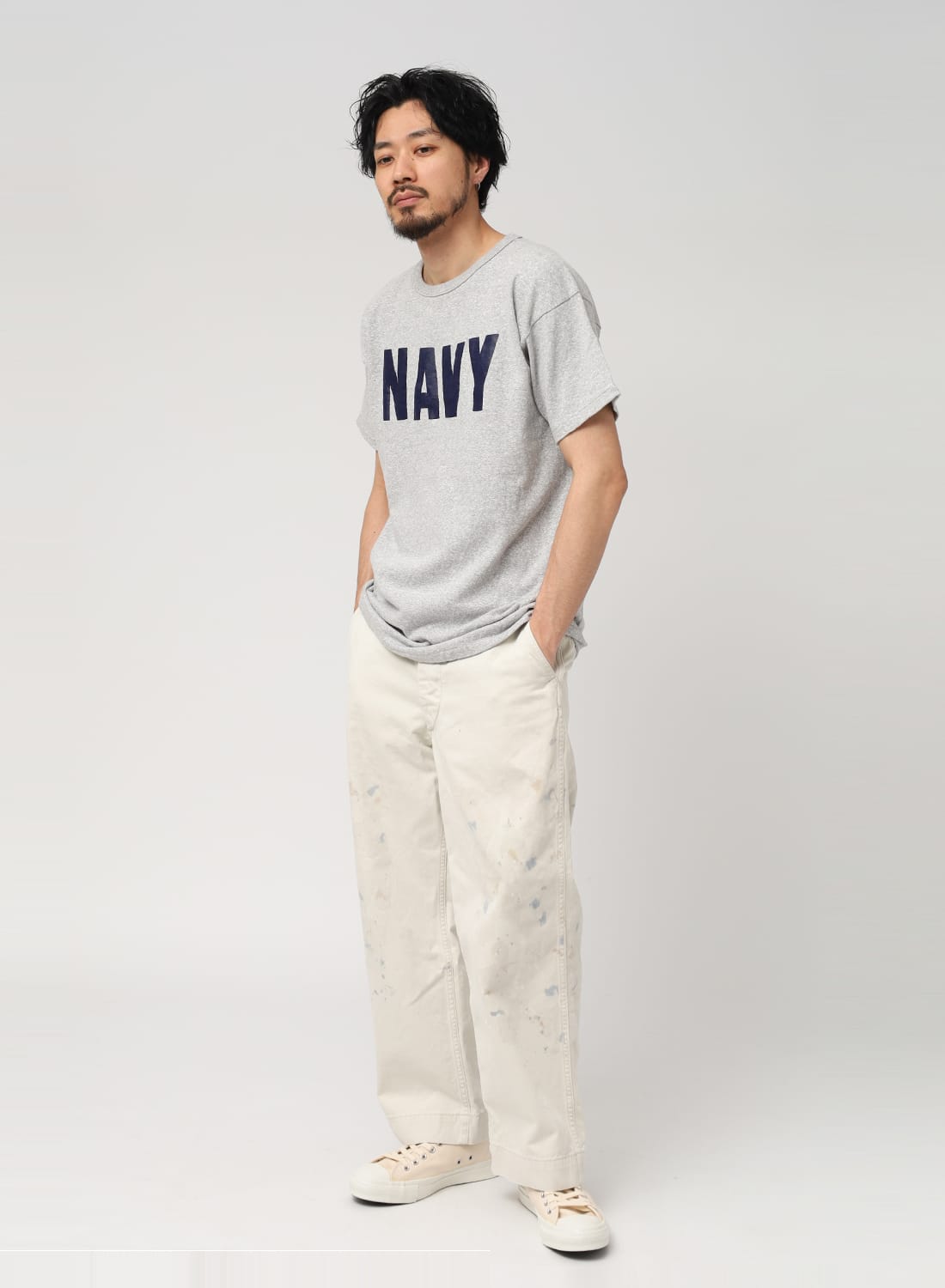 BOW WOW（バウワウ）NAVY 8812 TEE（ネイビー ハチハチワンツー ティー